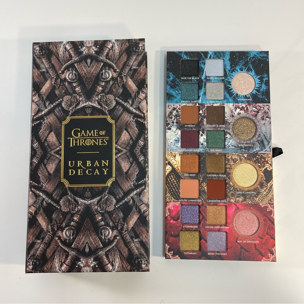 Urban Decay Game of Thrones eyeshadow palette New w/o Box